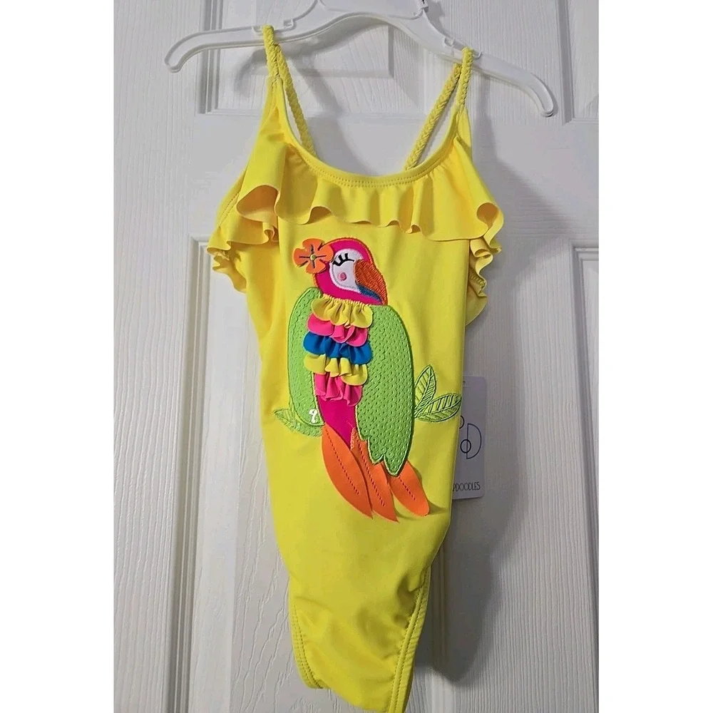 Flapdoodles Toddler One Piece‎ Bathing Suit Size 4T NWT